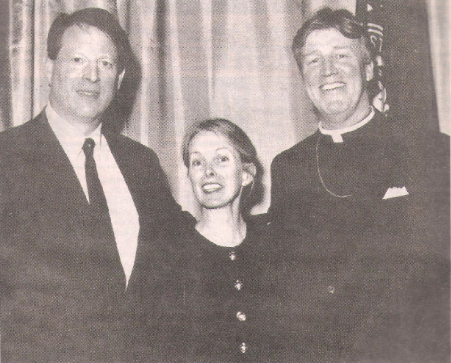 Bishop Craig Anderson, Liz Anderson and Al Gore