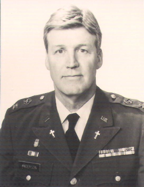 Col. Craig Anderson, Chaplain, U.S. Army