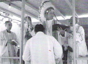 Bishop Craig Anderson on the Rosebud Reservation